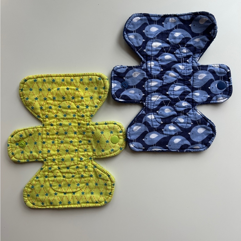 2 Cotton Cloth Panty Liners